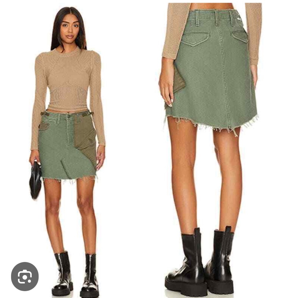Mother G. I. Jane Mini Skirt new condition, worn 2x .